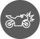 Motorcycle Accident Icon