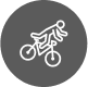 Bicycle Accident Icon