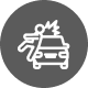 Pedestrian Accident Icon