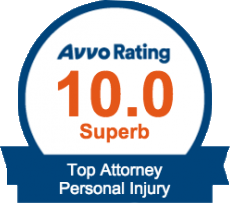 AVVO Rating Top Attorney Personal Injury